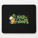 Search for four leaf clovers mousepads Ireland