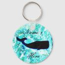 Search for blue whales key rings Nautical