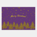 Search for purple and gold christmas wrapping paper Pattern