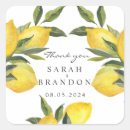 Search for lemon wedding stickers Italian