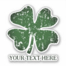 Search for lucky clover stickers Irish