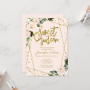 Search for geometric sweet 16 invitations Floral