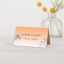 Search for orange place cards Script