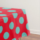 Search for teal tablecloths Dots