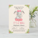 Search for zoo baby girl shower invitations Safari