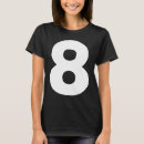 Search for number 8 tshirts Big