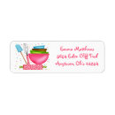 Search for rolling return address labels Cooking