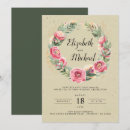 Search for peach flower wedding invitations Blush pink