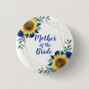 Search for mother of the bride badges Blue