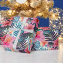 Search for hibiscus wrapping paper Hawaiian pattern