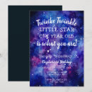 Search for galaxy 1st birthday invitations Stars