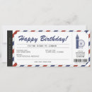 Search for travel graduation invitations Airline ticket