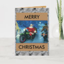 Search for harley christmas cards Santa