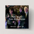 Search for mccain badges Palin