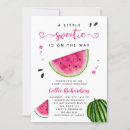 Search for watermelon baby shower invitations Fruit