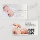 Search for newborn baby business cards Photography