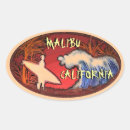 Search for malibu california stickers Surfer