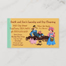 Search for funny cleaning business cards Housekeeping