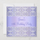 Search for purple 13th birthday invitations Girls