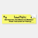 Search for animal rights bumper stickers Humane
