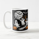 Search for spooky scene mugs Haunted house