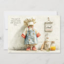 Search for cooking chef postcards Little chef birthday