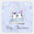 Search for snow penguin stickers Watercolor