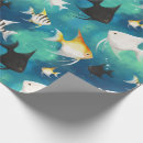 Search for aquarium wrapping paper Aquatic