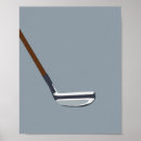 Search for sports club posters Golfer