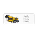 Search for crane return address labels Transportation