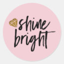 Search for gold shine stickers Pink