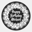 Search for big 50 stickers Black and white