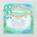 Search for vintage mermaid invitations Twins