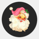 Search for santa claus face stickers Snow