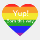 Search for gay pride heart stickers Love is love