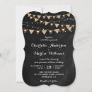 Search for bunting wedding invitations Rustic