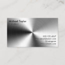 Search for brushed metal business cards Real estate