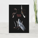 Search for horror halloween cards Freddy vs jason