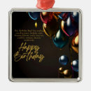 Search for meaningful christmas tree decorations Gold balloon birthday