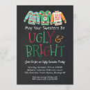 Search for funny seasonal invitations Chalkboard