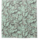 Search for new year shower curtains Illustration