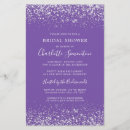Search for purple and silver bridal shower Girly