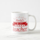 Search for world best teacher mugs Education
