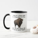 Search for buffalo head mugs Funny