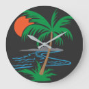 Search for tropical palm trees clocks Summer vibes