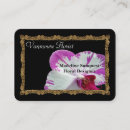 Search for drama business cards Flower