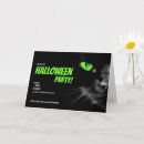 Search for green halloween cards Black cat