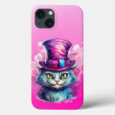 Search for fantasy cat iphone cases Alice in wonderland
