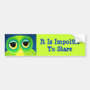 Search for staring bumper stickers Eyes
