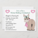 Search for donkey birthday invitations Cute